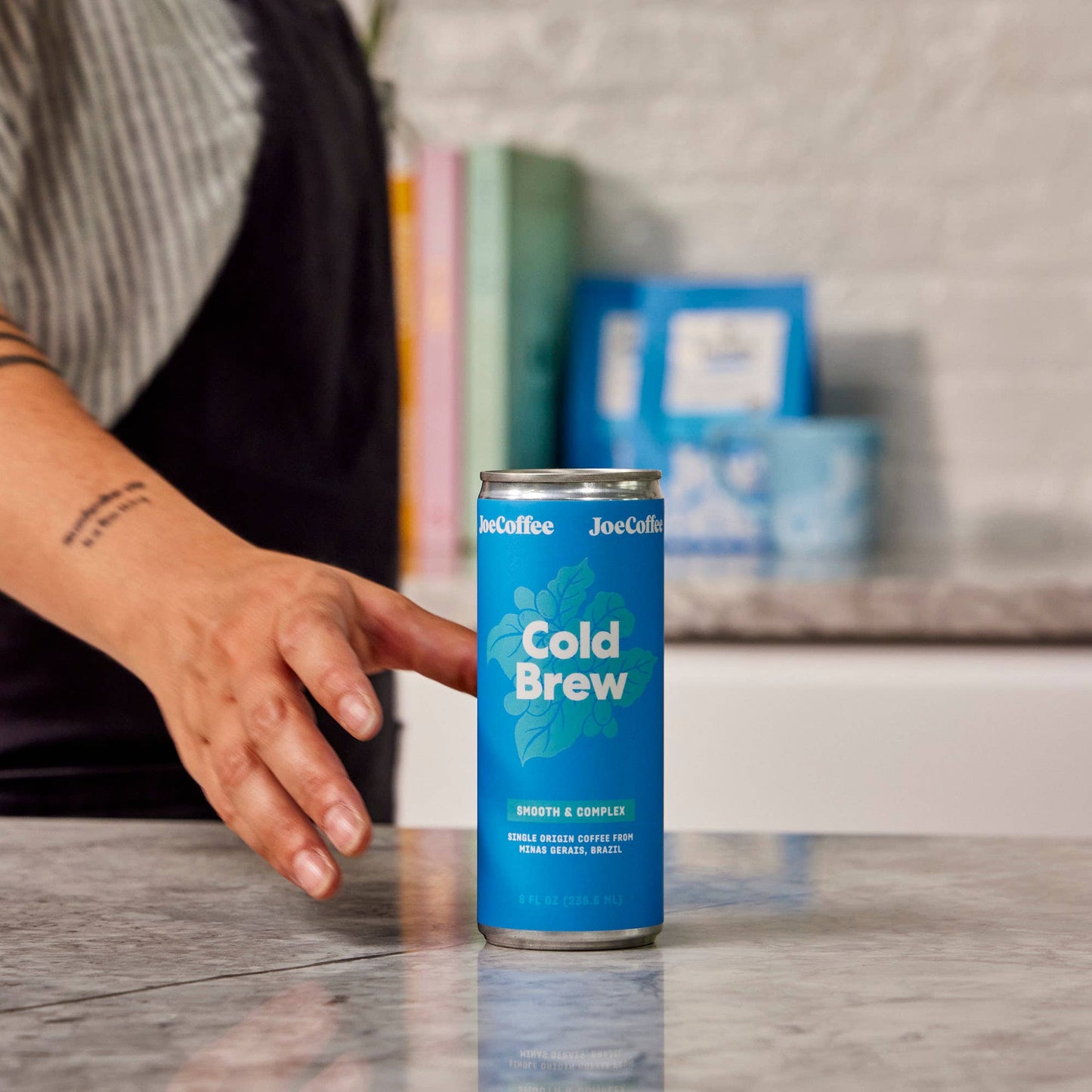 Cold Brew Coffee Cans - Black Cold Brew, Ready to Drink, 1 can