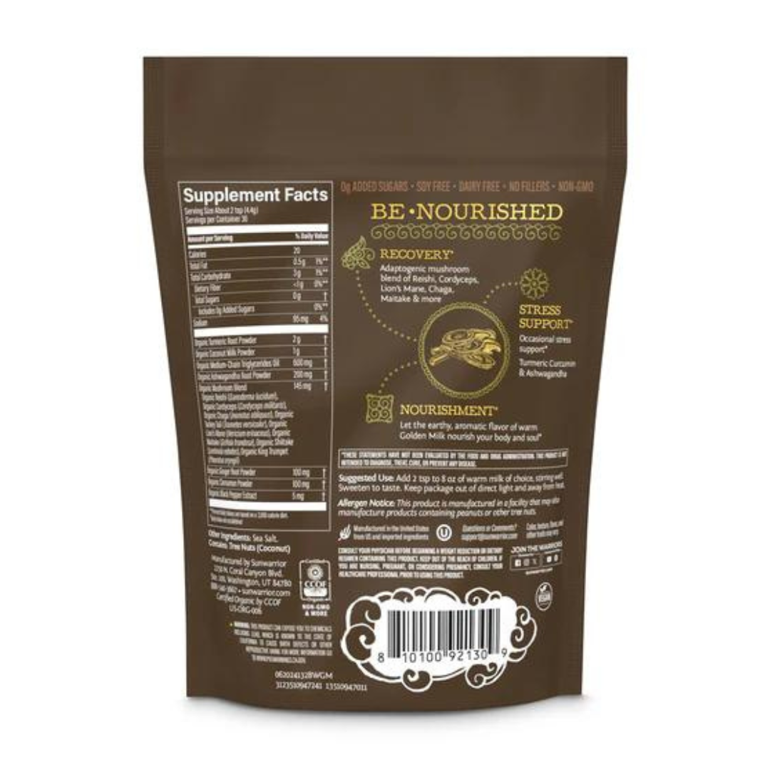X-TRA Be Well Golden Milk Drink Powder Mix - Turmeric & Adaptogens