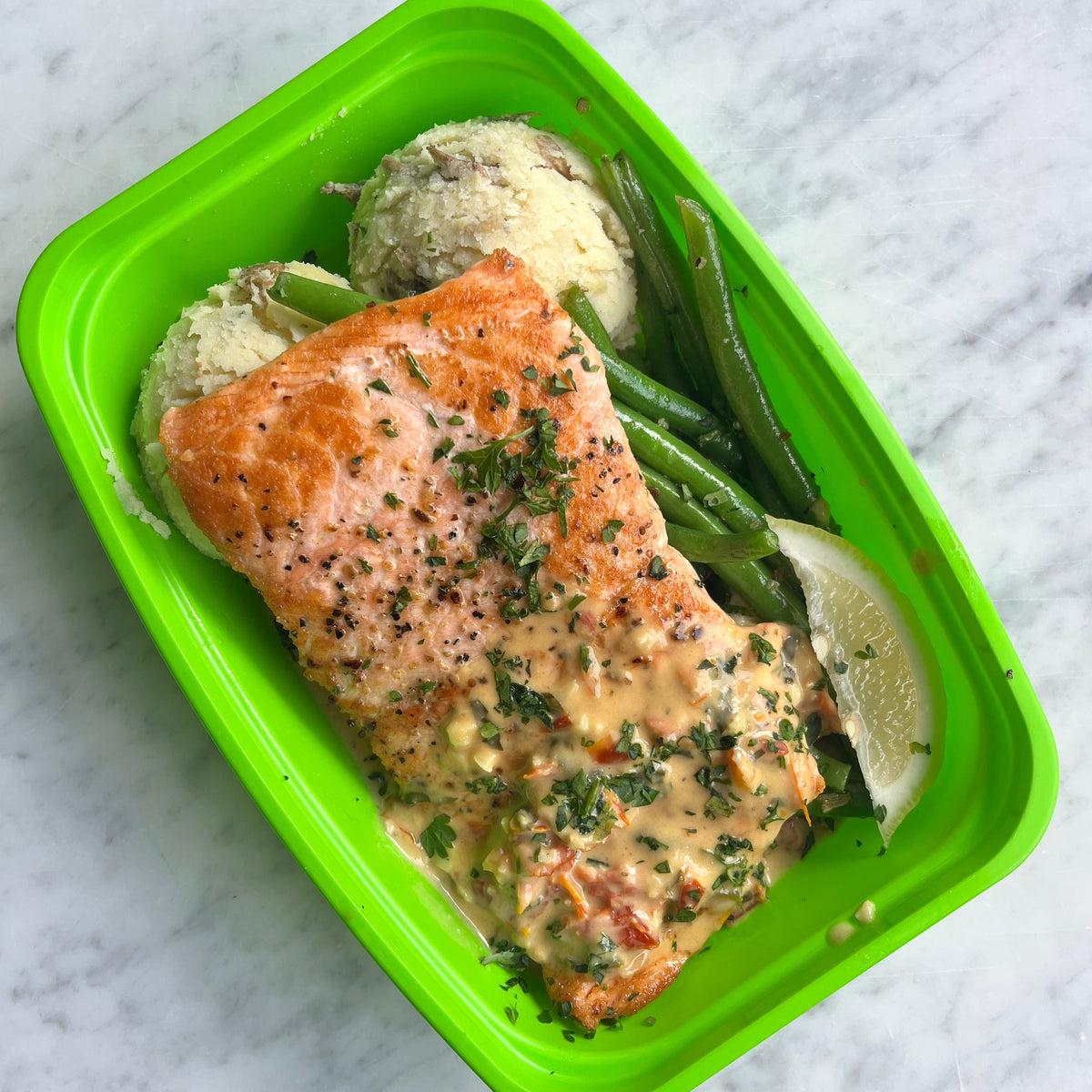 Creamy Tuscan Garlic Salmon, GF