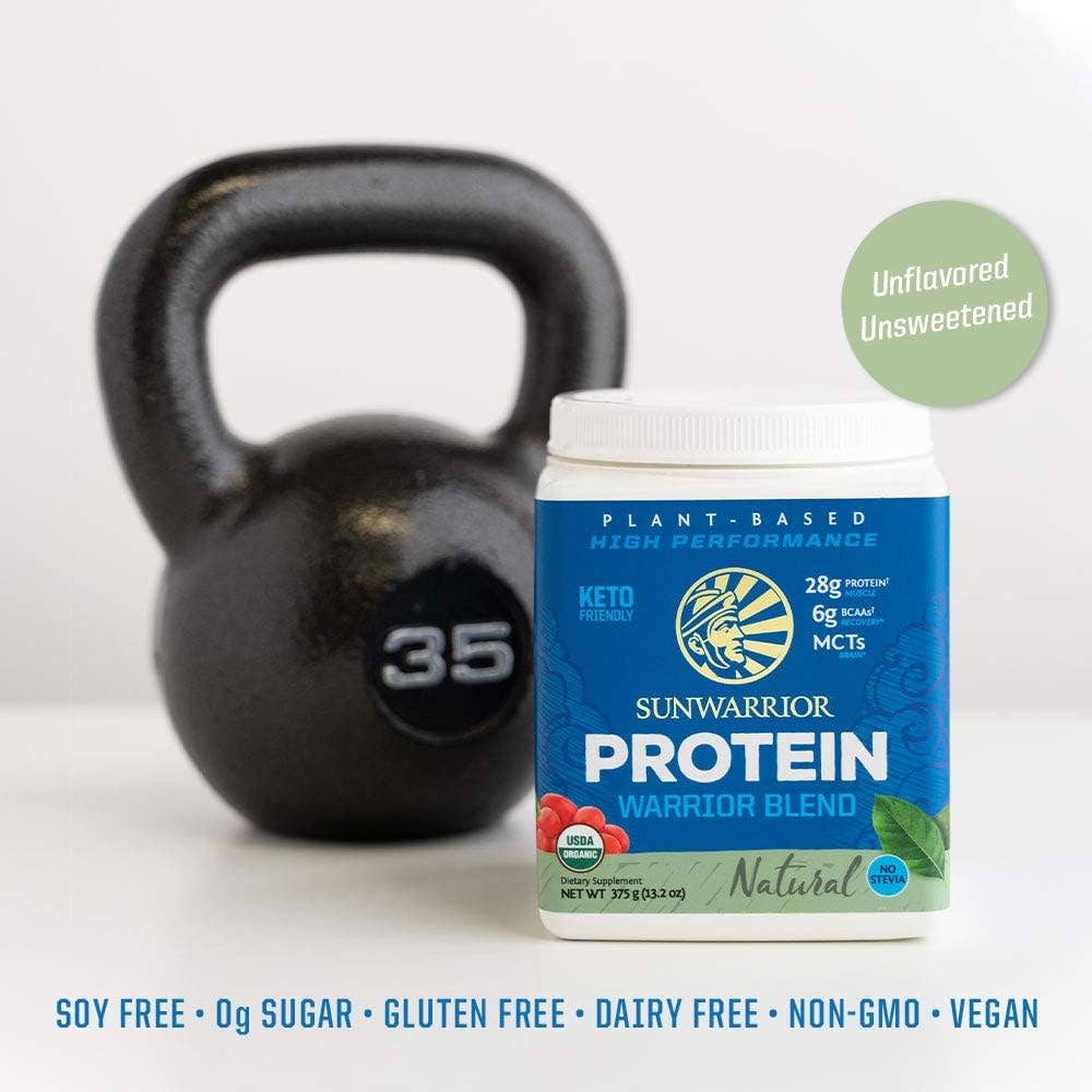 X-TRA Warrior Blend Unflavored Protein - Pea Protein Powder: 375g
