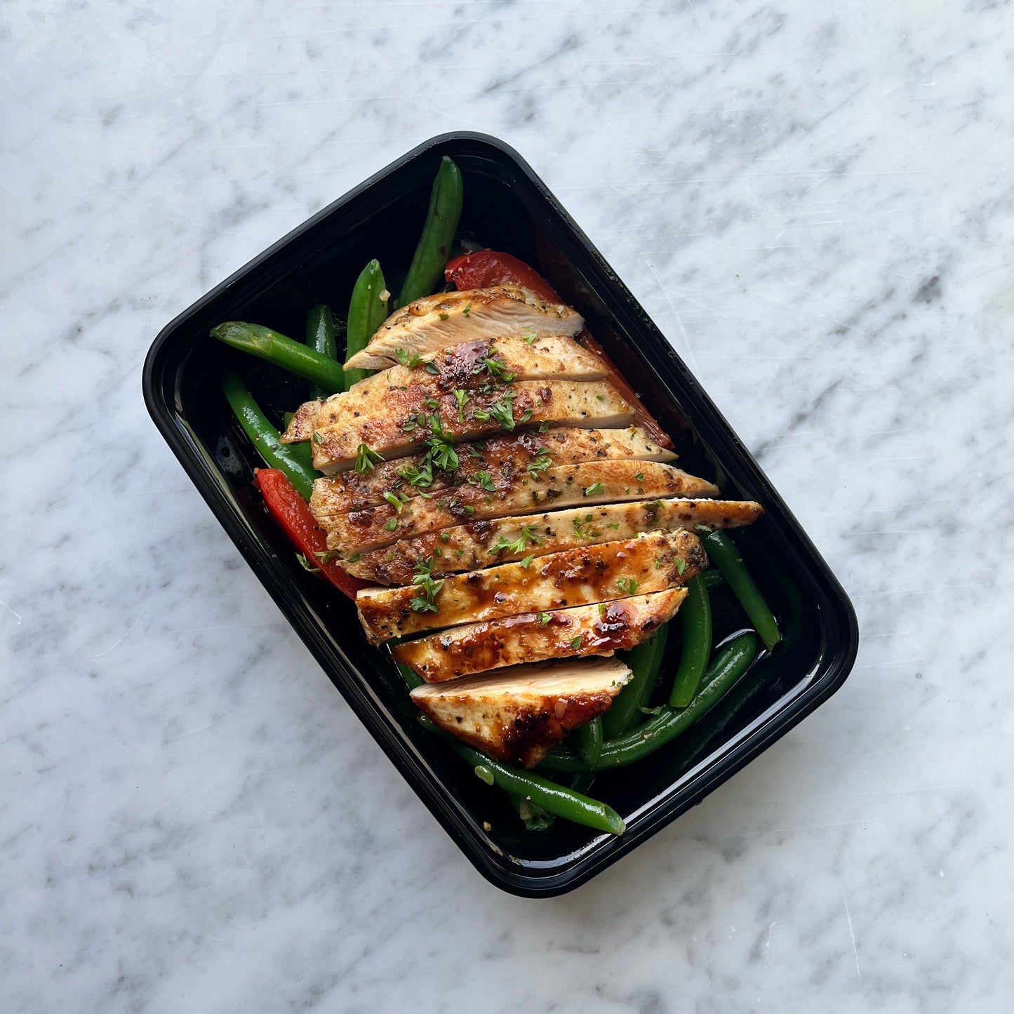 Low Carb Balsamic Chicken & Green Beans