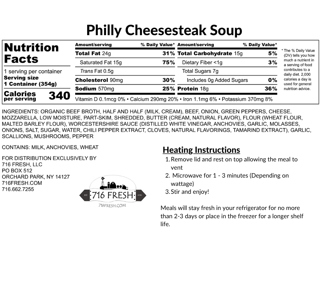 Philly Cheesesteak Soup