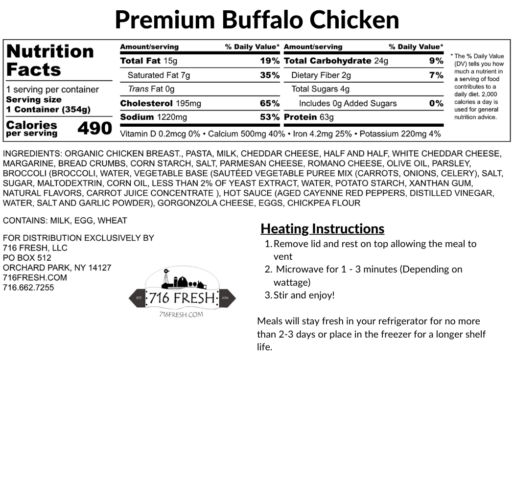 Premium Buffalo Chicken