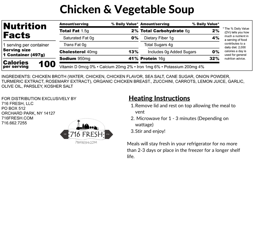 Chicken & Vegetable Soup