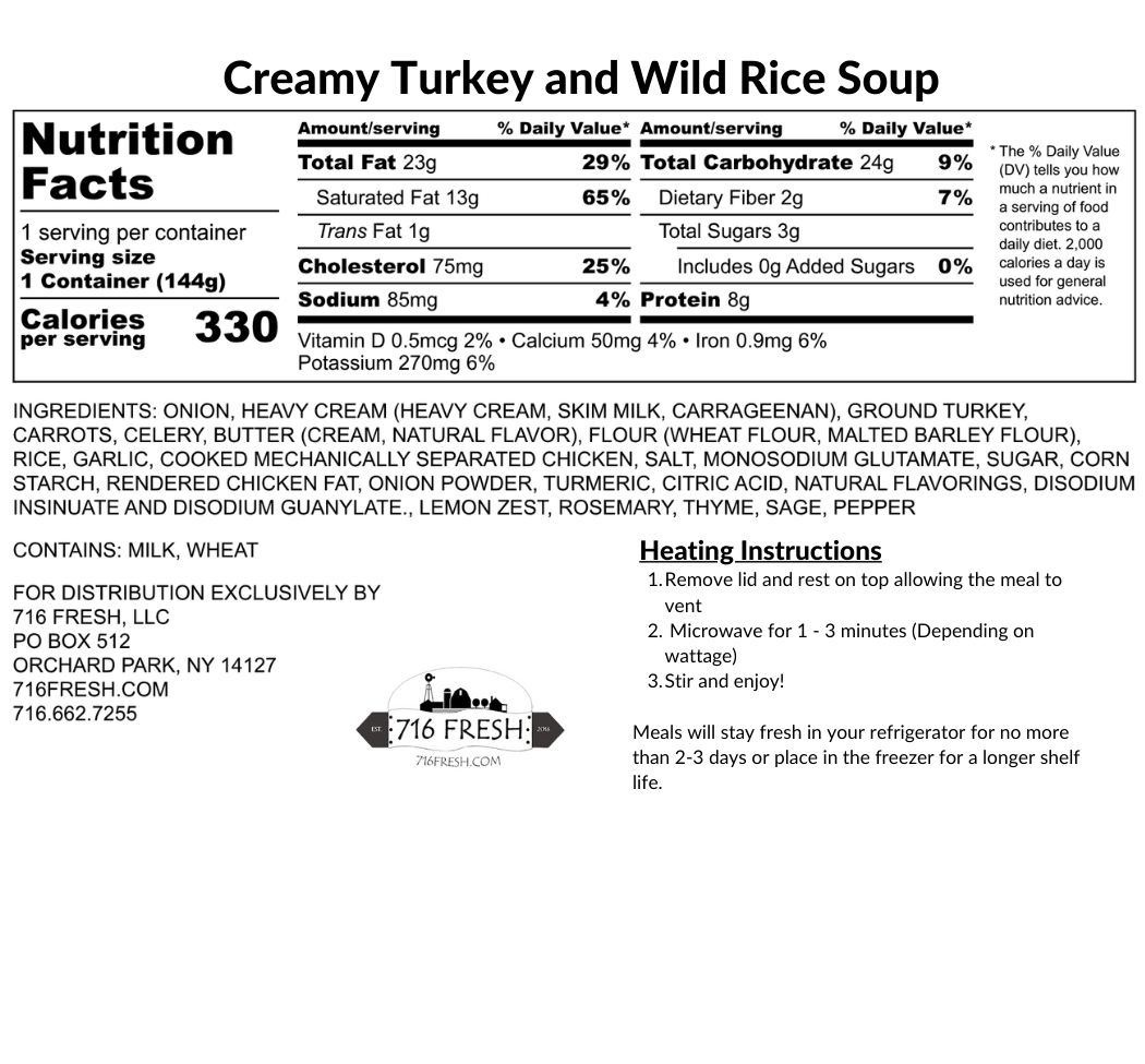 Creamy Turkey and Wild Rice Soup