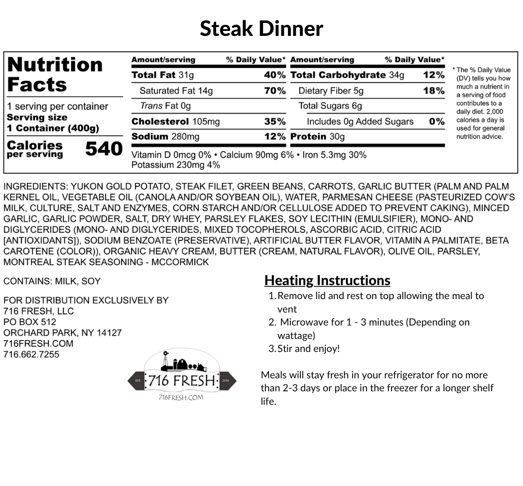 Steak Dinner