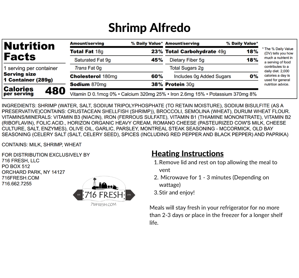 Shrimp Alfredo