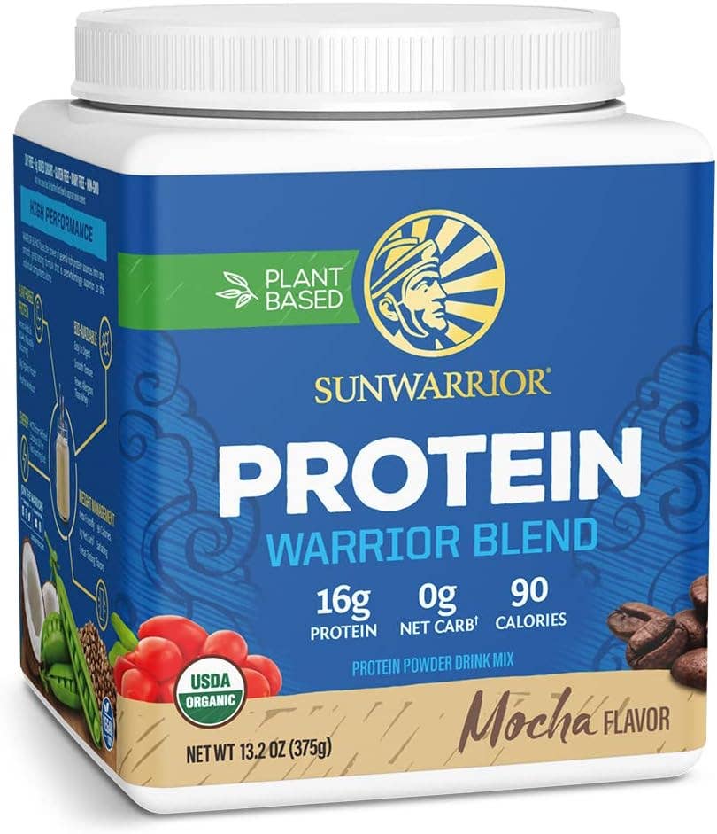 Warrior Blend Mocha Protein - Pea Protein Powder: 375g