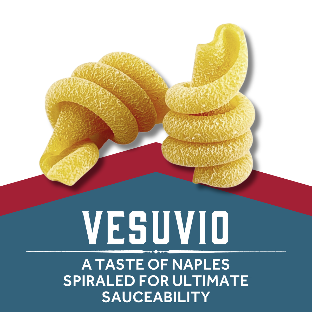 X -TRA Vesuvio, Organic Durum Semolina Pasta