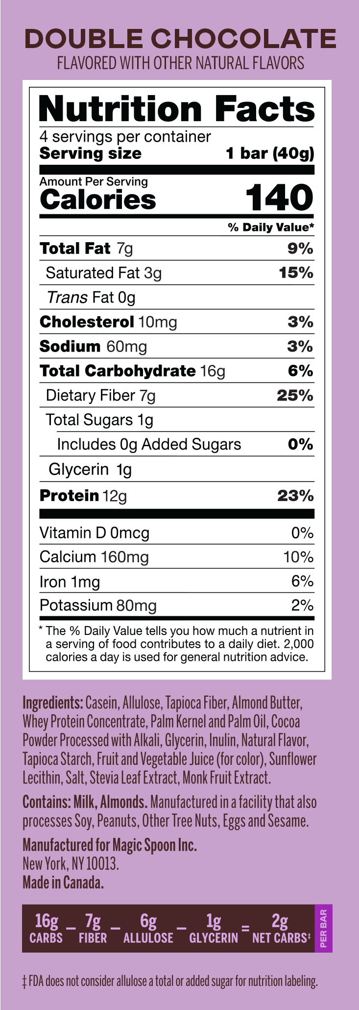Double Chocolate Protein Treat