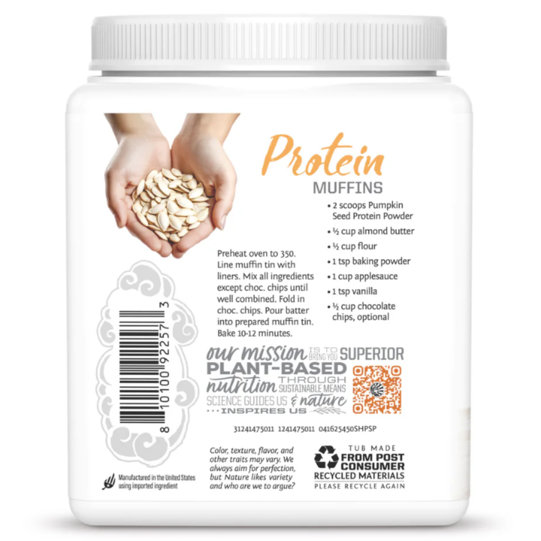 ZWarrior Pumpkin Seed Protein Powder - Organic, Gluten-Free, Non-GMO