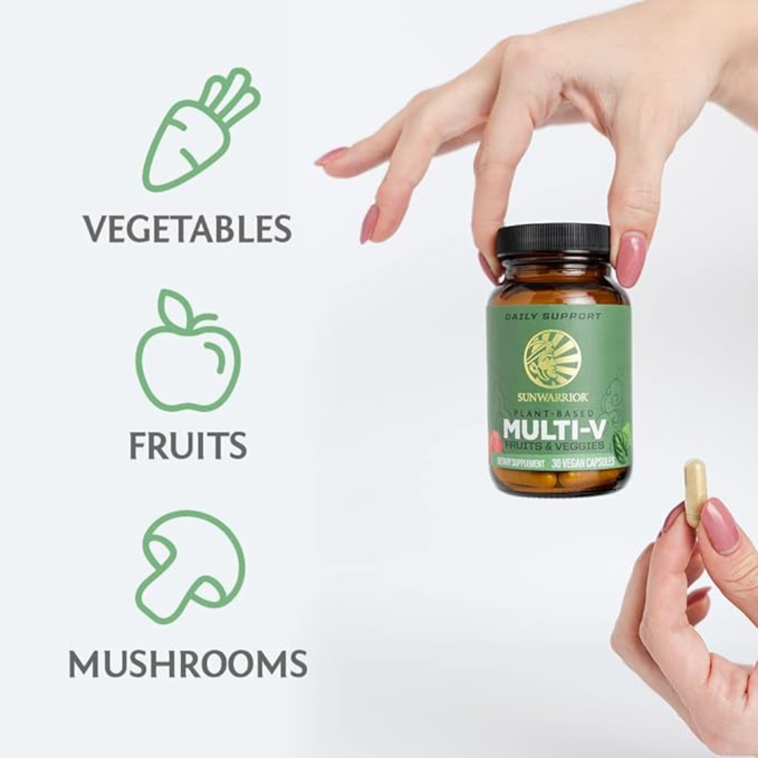Daily Multi Vitamin Capsule Supplement - Plant-Based