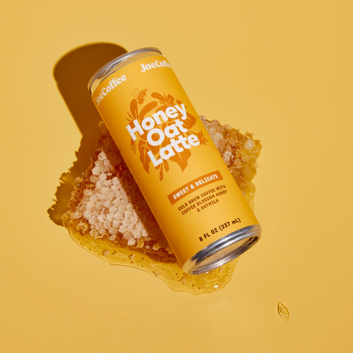 X - TRA Cold Brew Coffee Cans - Honey Oat Latte, Ready to Drink, 1 can, Dairy Free and Slightly Sweet