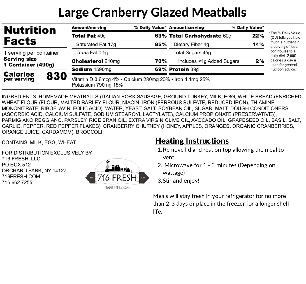Cranberry Glazed Meatballs
