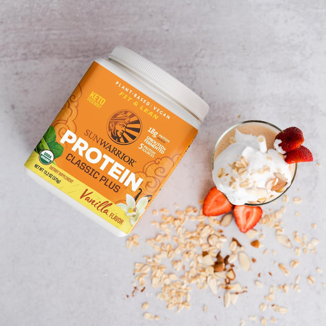 X-TRA Classic Plus Vanilla  - Pea & Chia Protein Powder: 375g