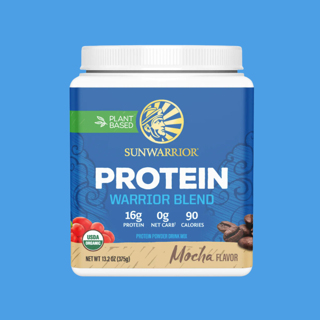 Warrior Blend Mocha Protein - Pea Protein Powder: 375g
