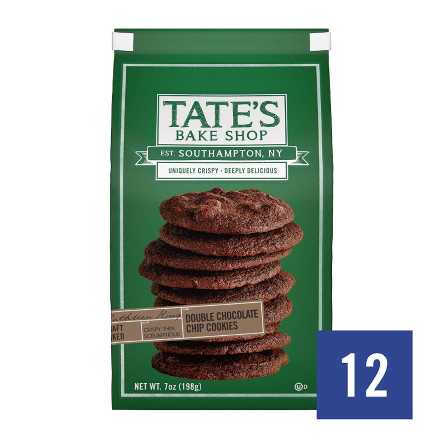 Double Chocolate Chip Cookies | 7oz | 12 Count
