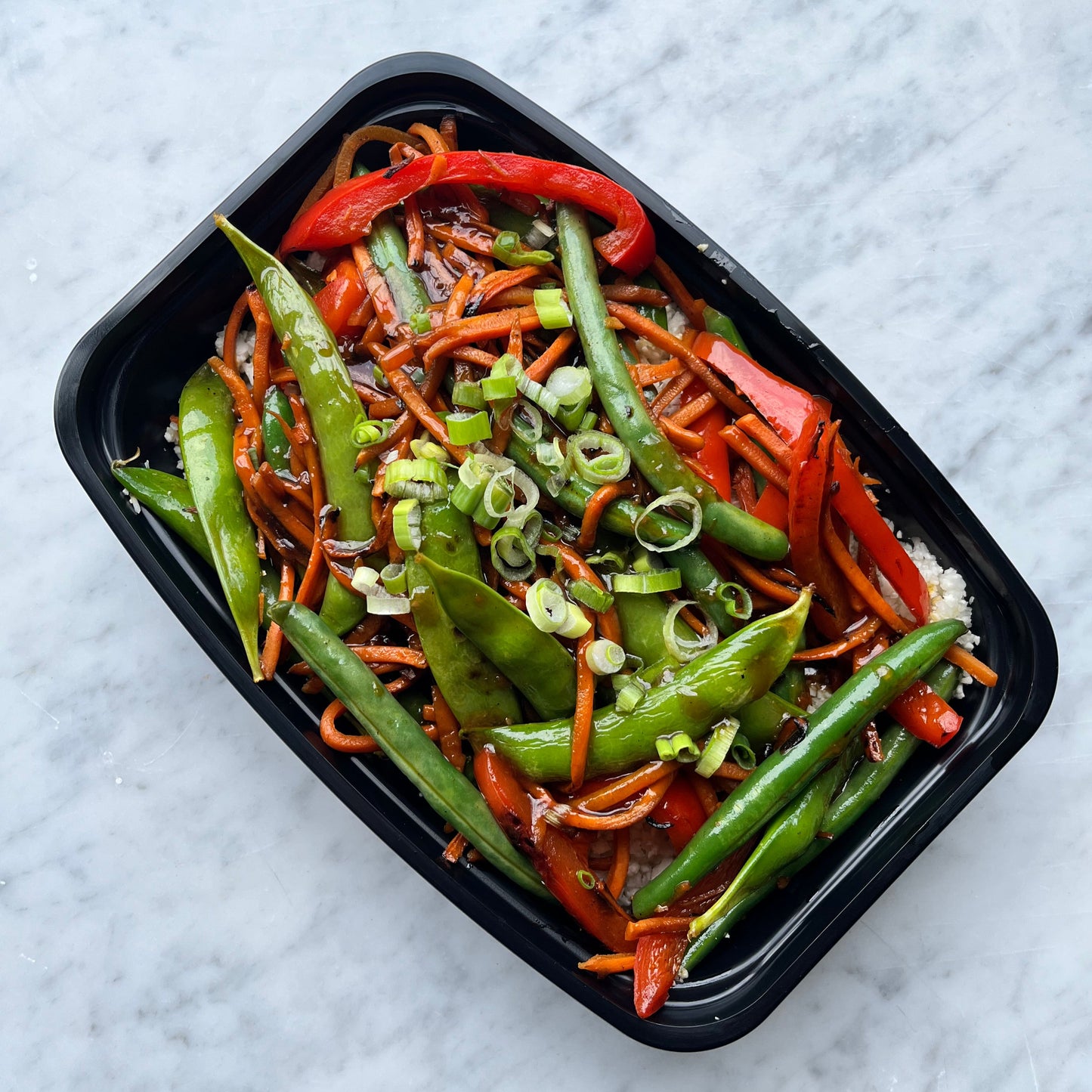 Asian Cauliflower Rice, GF