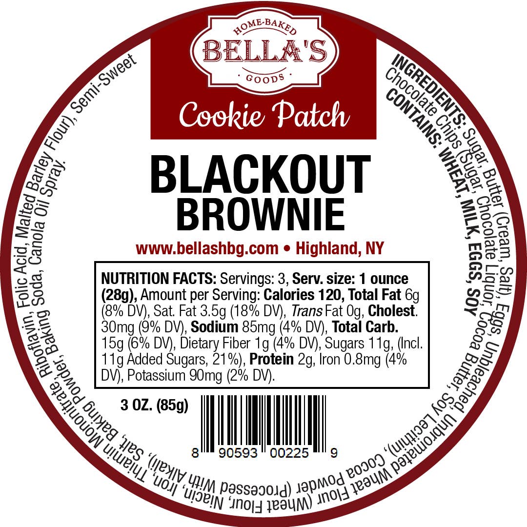 Blackout Brownie