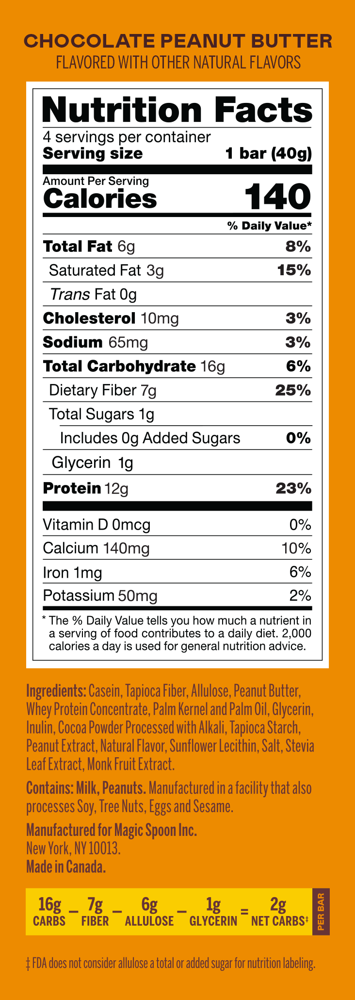 Chocolate Peanut Butter Protein Treat