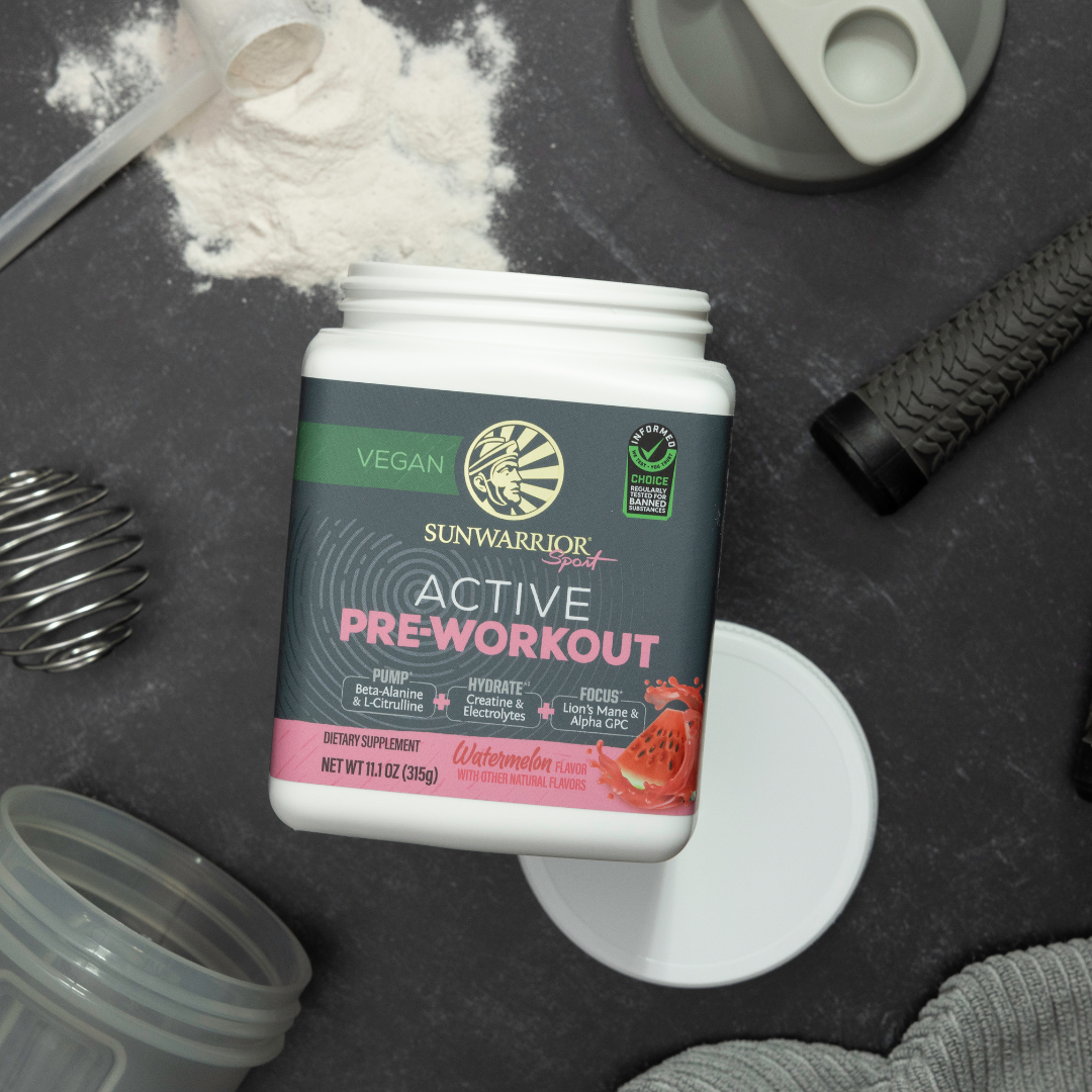 X- TRA Blue Raspberry Pineapple Active Pre-Workout Drink Powder