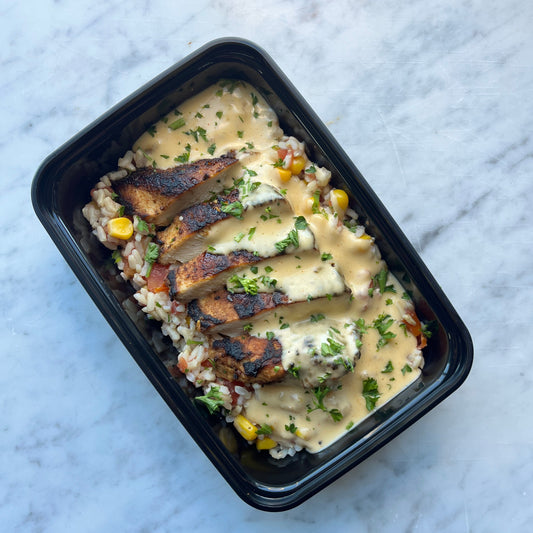 Large Tex-Mex Chicken & Cheese Sauce