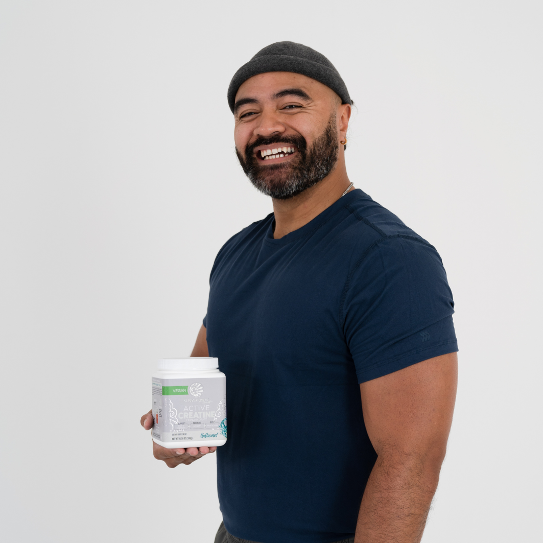 Unflavored Active Creatine Drink Powder - Vegan, 300 grams