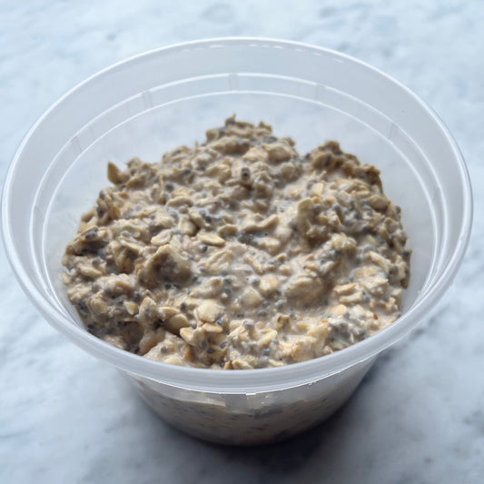 Banana Bread Overnight Oats, V, VG