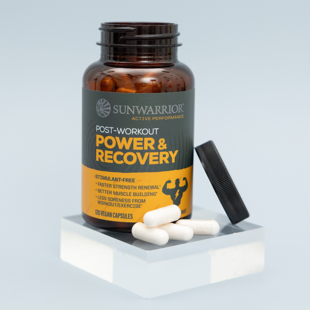 Sunwarrior Post-Workout Active Capsules - Power & Recovery