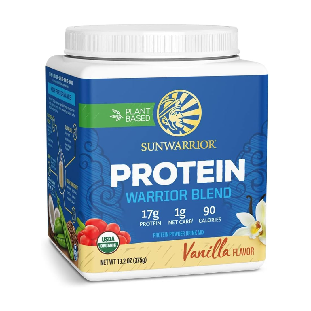 Warrior Blend Vanilla Protein - Pea Protein Powder: 375g