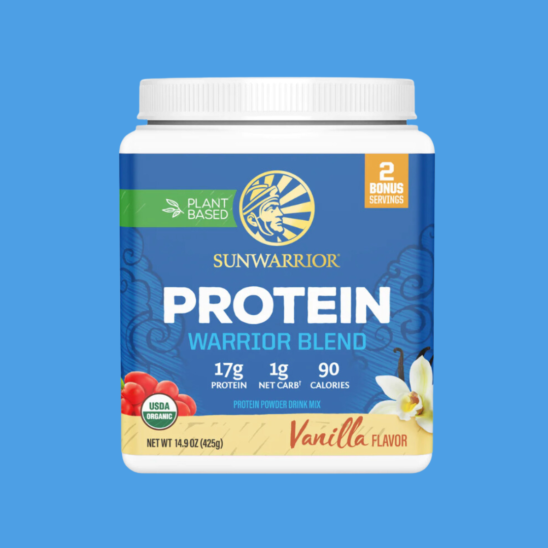 Warrior Blend Vanilla Protein - Pea Protein Powder: 375g