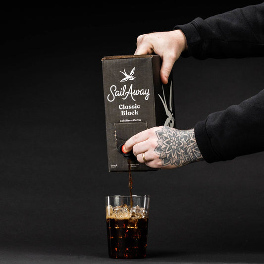 Cold Brew 96oz Box Tap – Ready-to-Drink, CLASSIC BLACK : 1 Box / 16 Servings (Black)