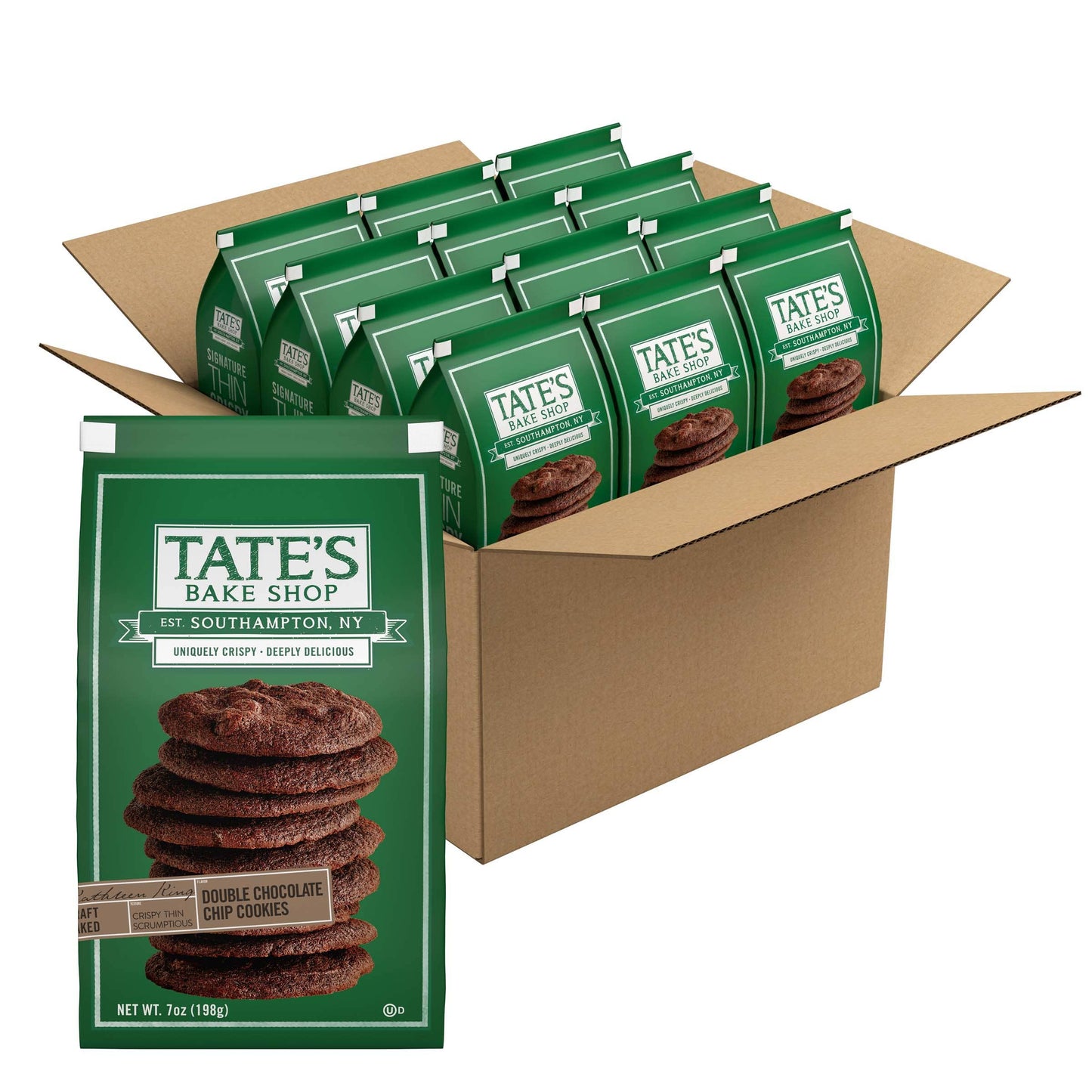 Double Chocolate Chip Cookies | 7oz | 12 Count