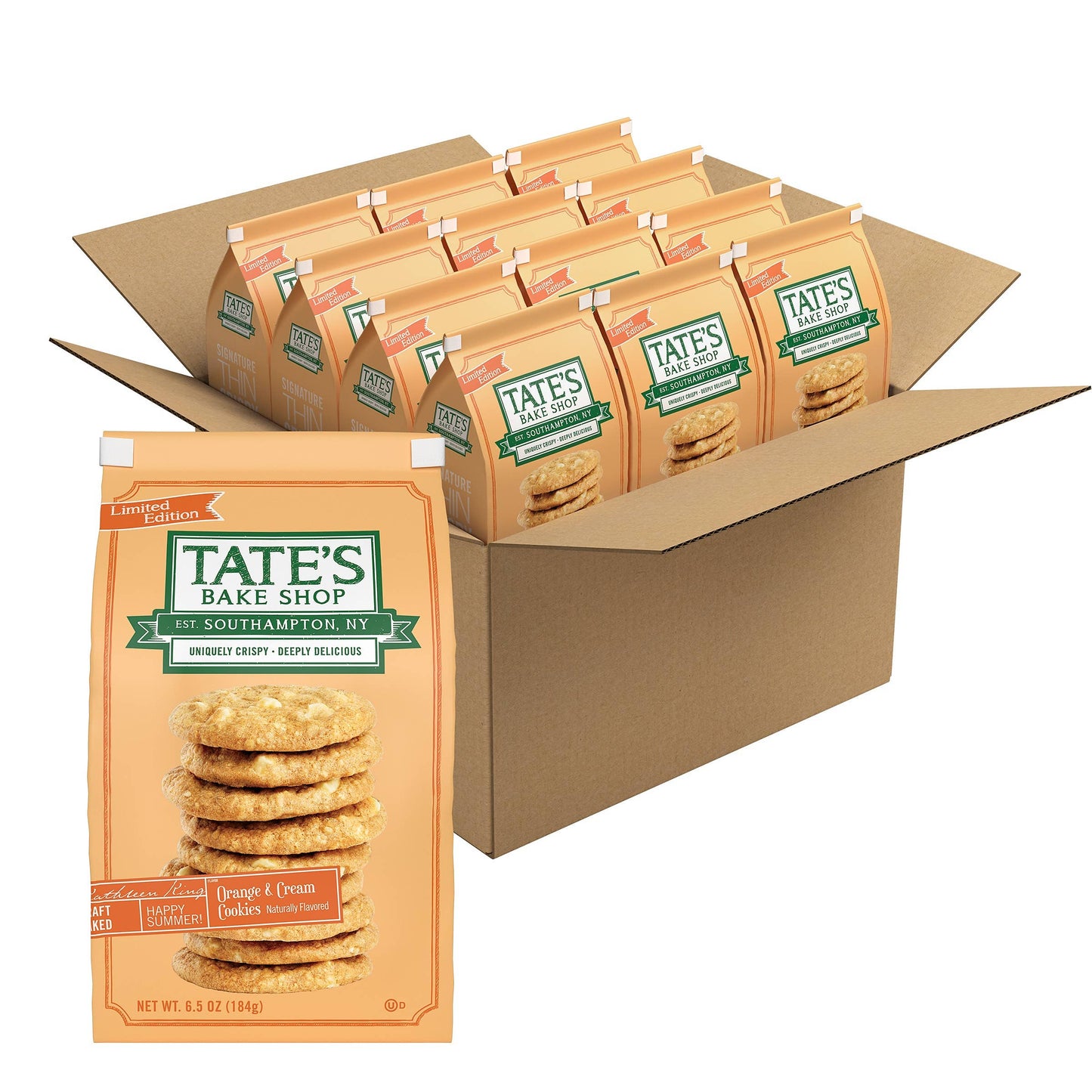 Orange and Cream Cookies | 6.5oz | 12 Count