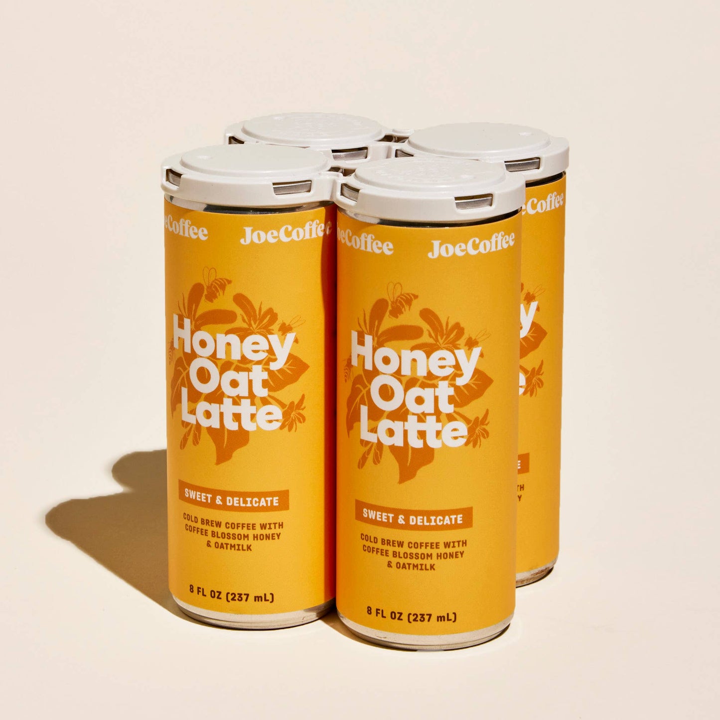 X - TRA Cold Brew Coffee Cans - Honey Oat Latte, Ready to Drink, 1 can, Dairy Free and Slightly Sweet