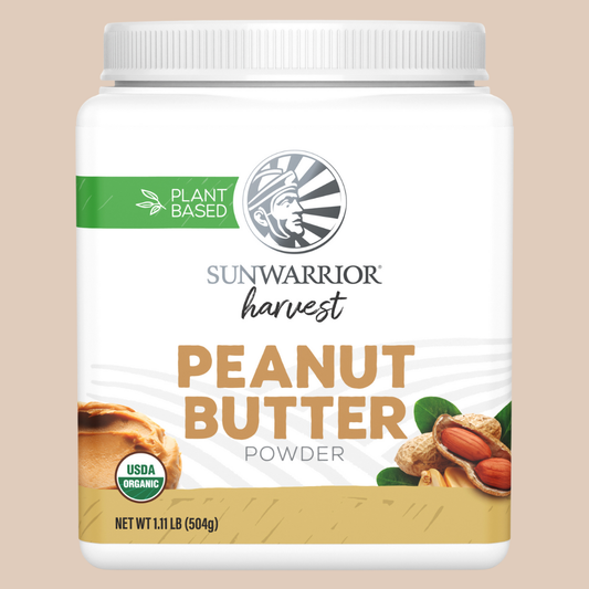 ZWarrior Organic Peanut Butter Powder - Clean Protein, Gluten-Free