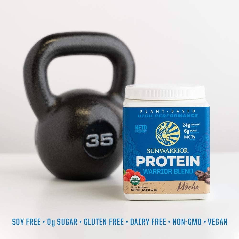 Warrior Blend Mocha Protein - Pea Protein Powder: 375g