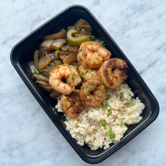 Deconstructed Shrimp Shish Kabobs, GF
