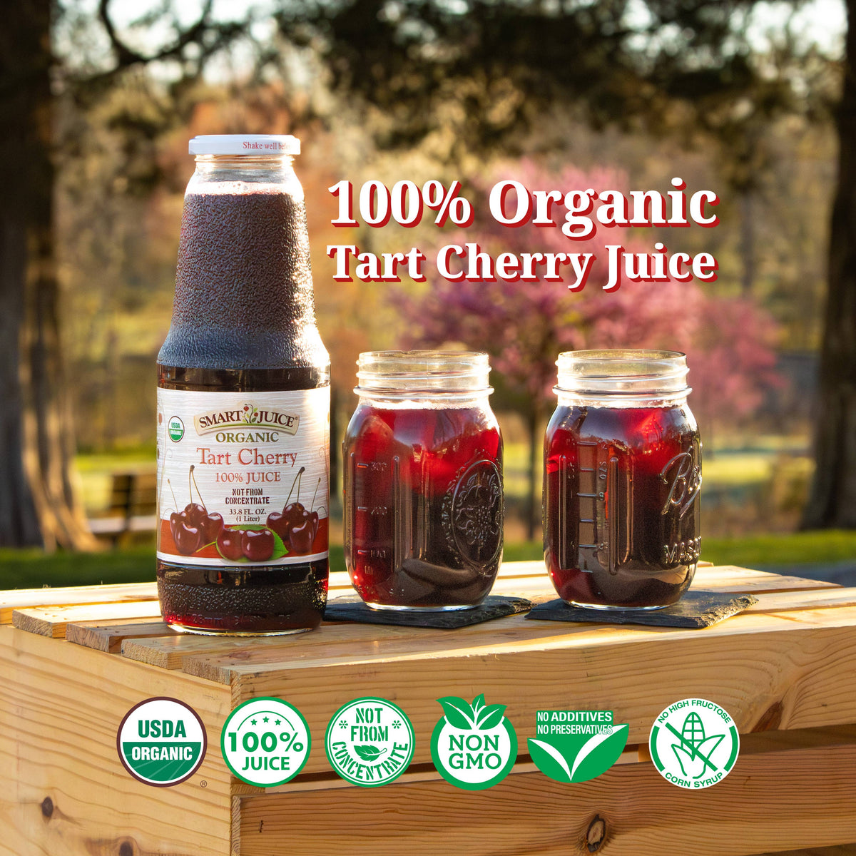 X-TRA Organic Tart Cherry Juice