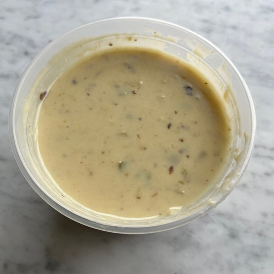 Rosemary, Rosted Garlic & White Bean Soup
