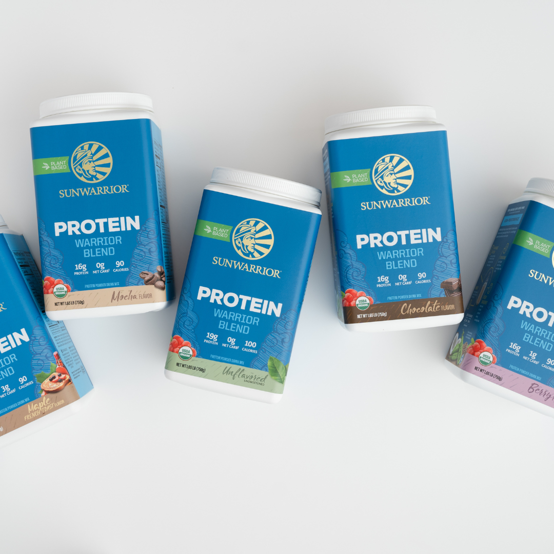Warrior Blend Vanilla Protein - Pea Protein Powder: 375g