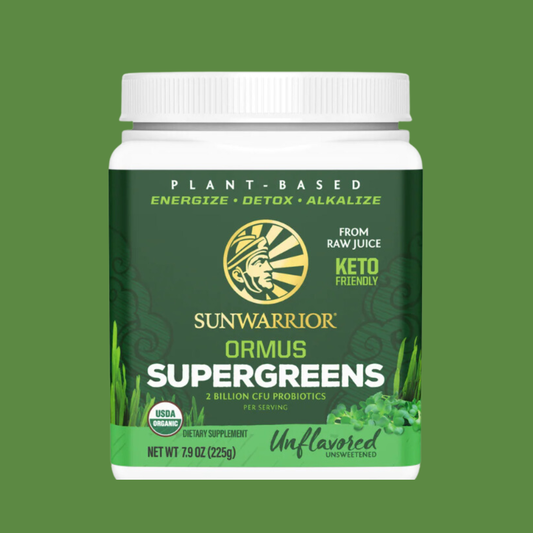 Ormus Unflavored SuperGreens - Plant-Based Probiotics: 8oz