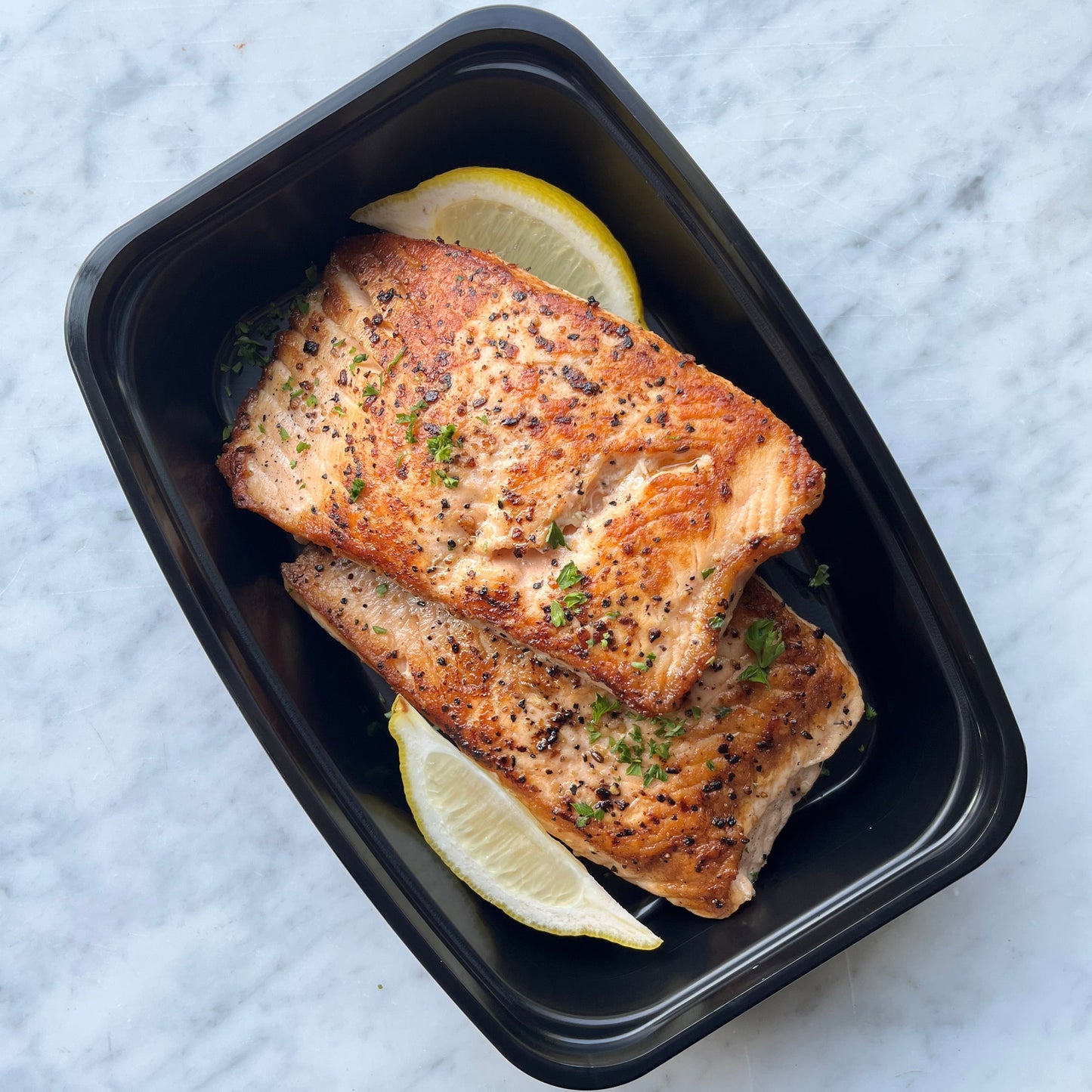 Pan Seared Lemon & Herb Salmon- 2 Servings