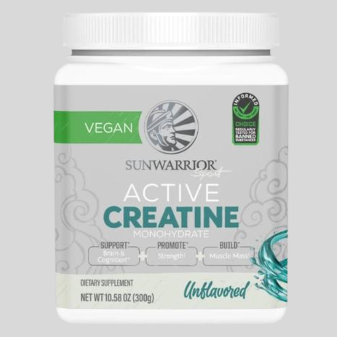 Unflavored Active Creatine Drink Powder - Vegan, 300 grams