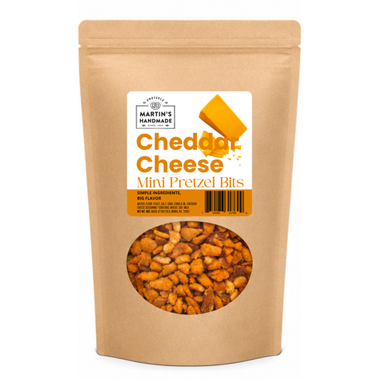 X-TRA Cheddar Cheese Mini Pretzel Bits 8oz.