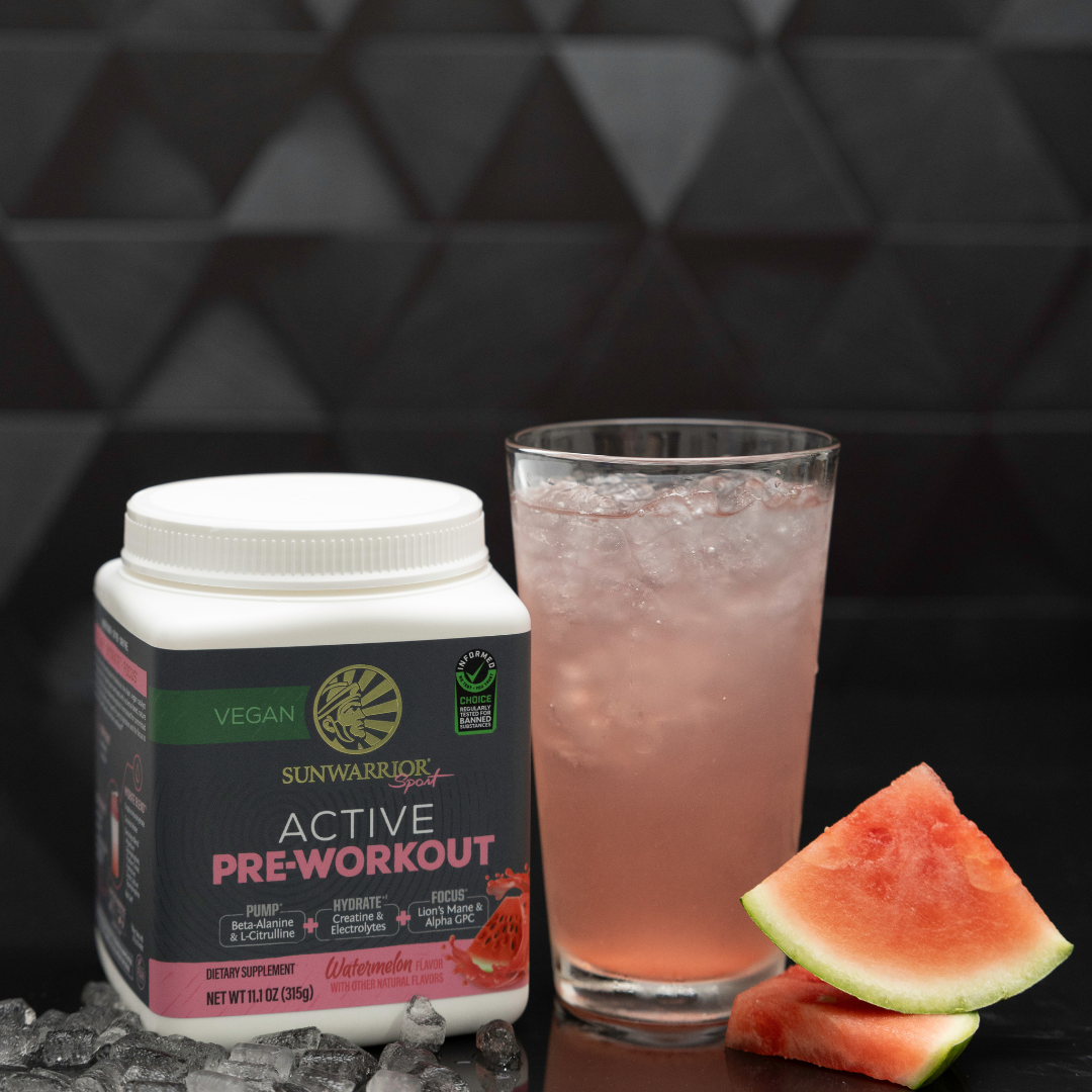 X- TRA Blue Raspberry Pineapple Active Pre-Workout Drink Powder