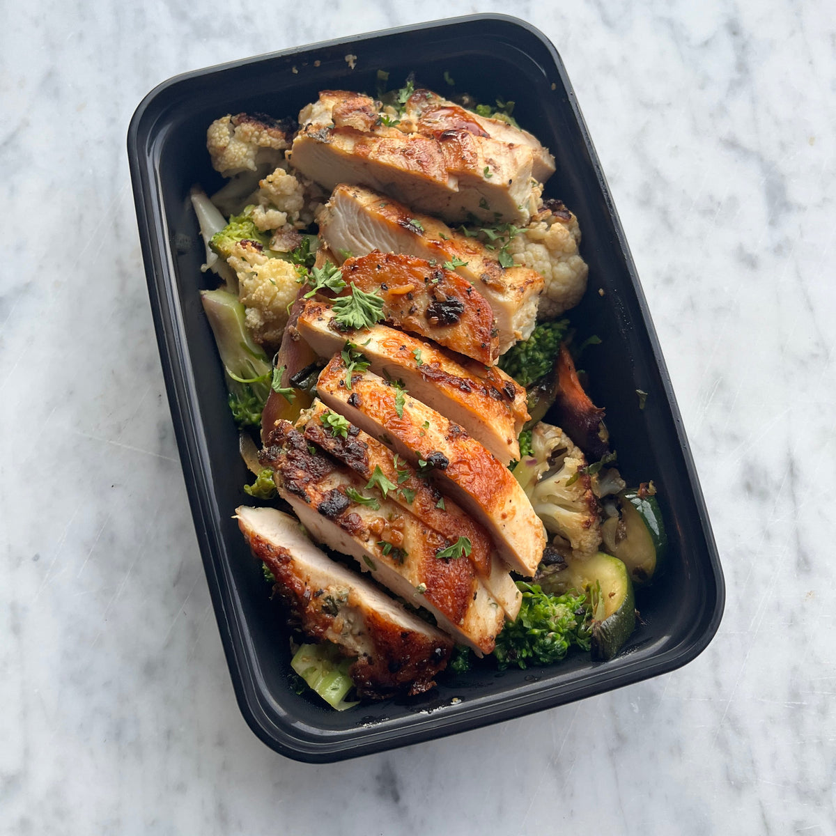 Low Carb Chicken & Mixed Vegetables