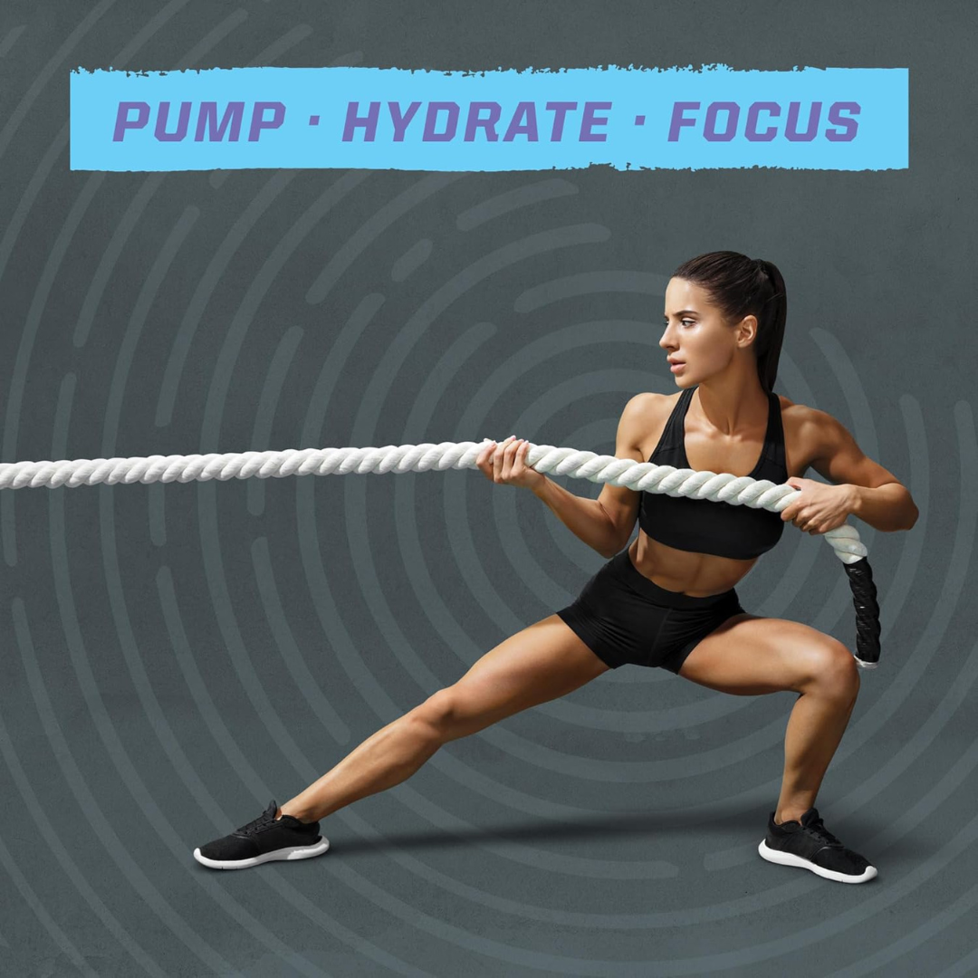 X- TRA Blue Raspberry Pineapple Active Pre-Workout Drink Powder