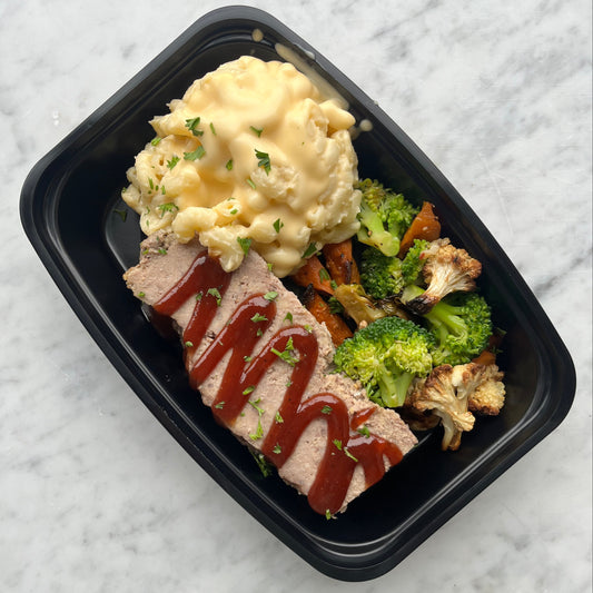 Premium Beef Meatloaf And Mac & Cheese