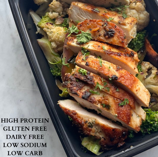 Low Carb Chicken & Mixed Vegetables, GF, DF
